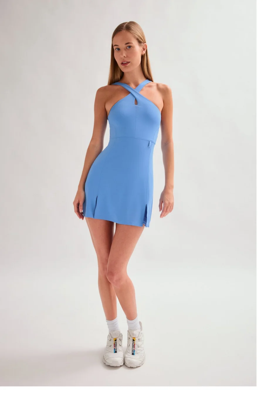 Becca X Neck Dress