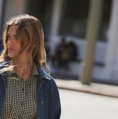 Hayes Denim Trench Coat