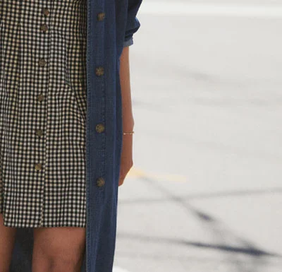 Hayes Denim Trench Coat