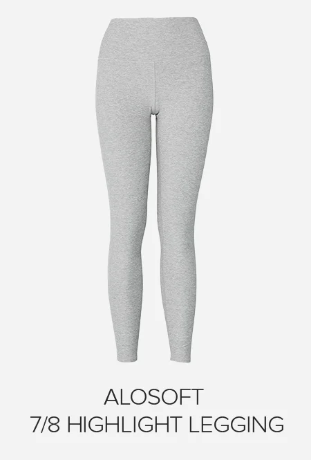ALOSOFT 7/8 HIGHLIGHT LEGGING