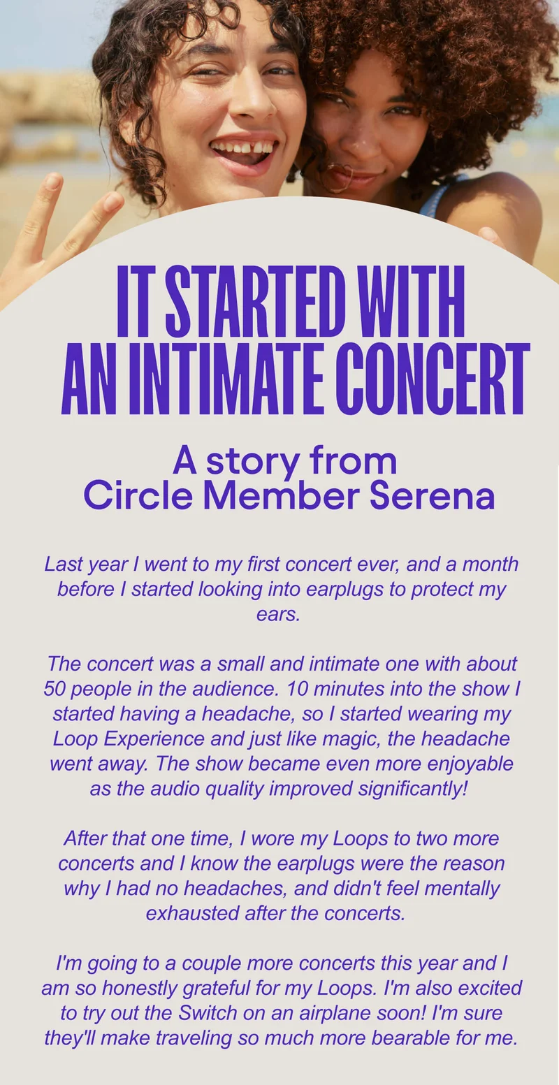 it started with an intimate concert
