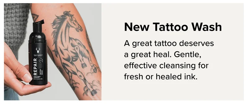 New Tattoo Wash