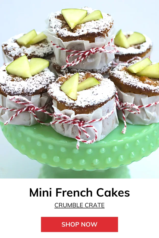 Mini French Apple Cakes - DIY Baking Kit by CrumbleCrate