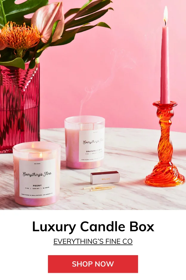 Luxury Candle Box