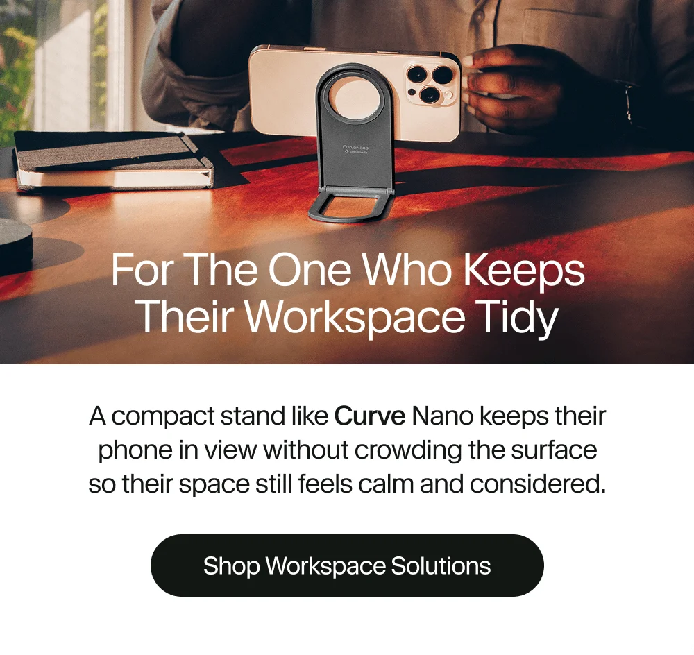 For the One Who Keeps Their Workspace Tidy