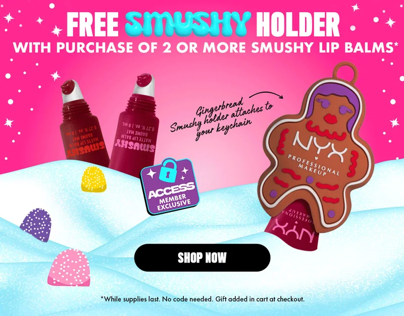 FREE SMUSHY HOLDER WITH PURCHASE OF 2 OR MORE SMUSHY LIP BALMS