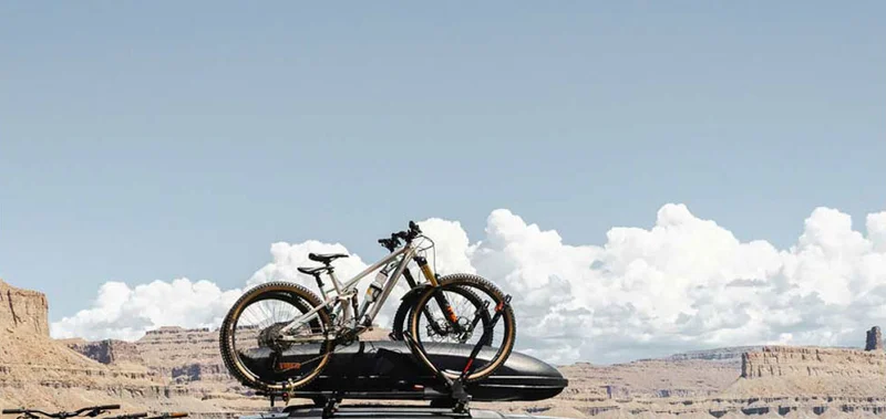 Vehicle parked in a dessert landscape...