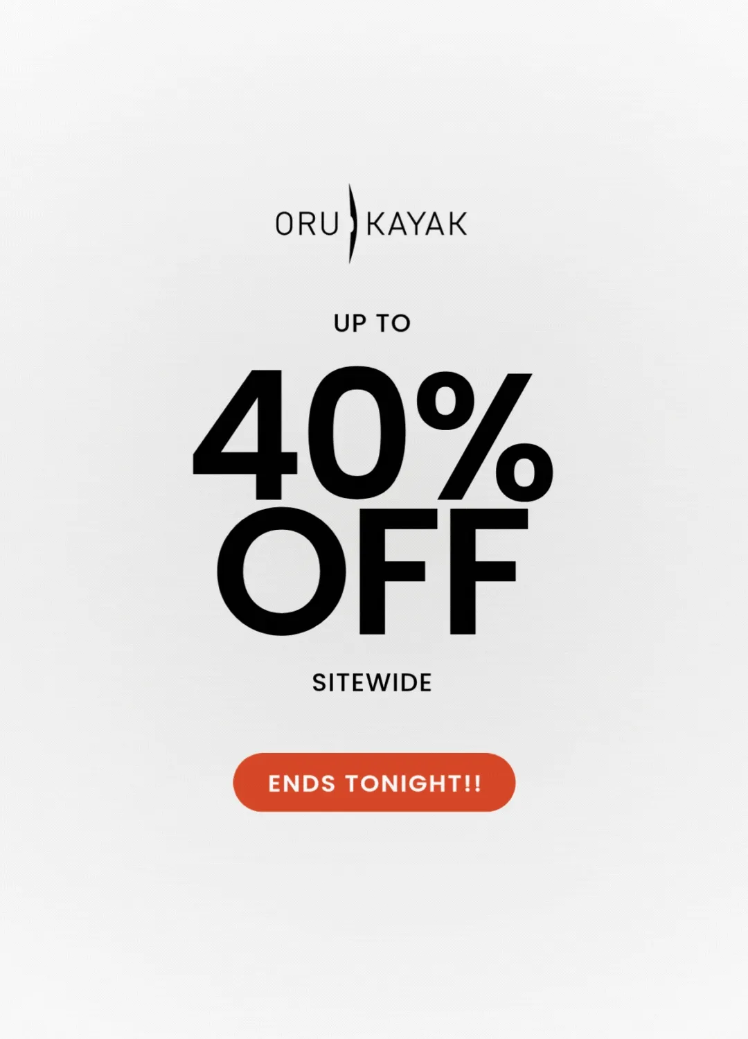 ANNIVERSARY SALE: Up to 40% Off Sitewide + FREE SHIPPING with code ORU13