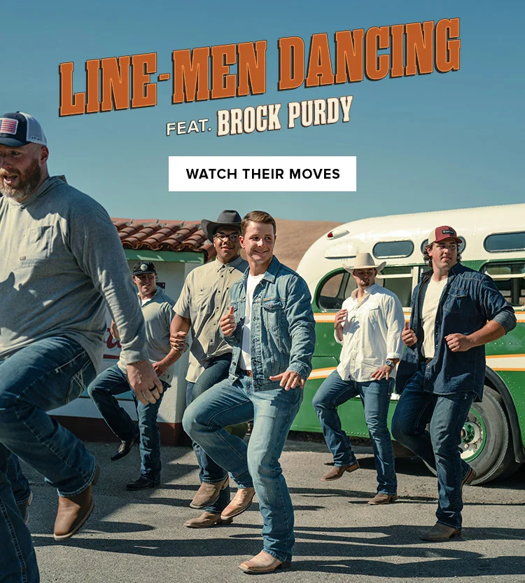 LINE-MEN DANCING FEAT. BROCK PURDY | WATCH THEIR MOVES