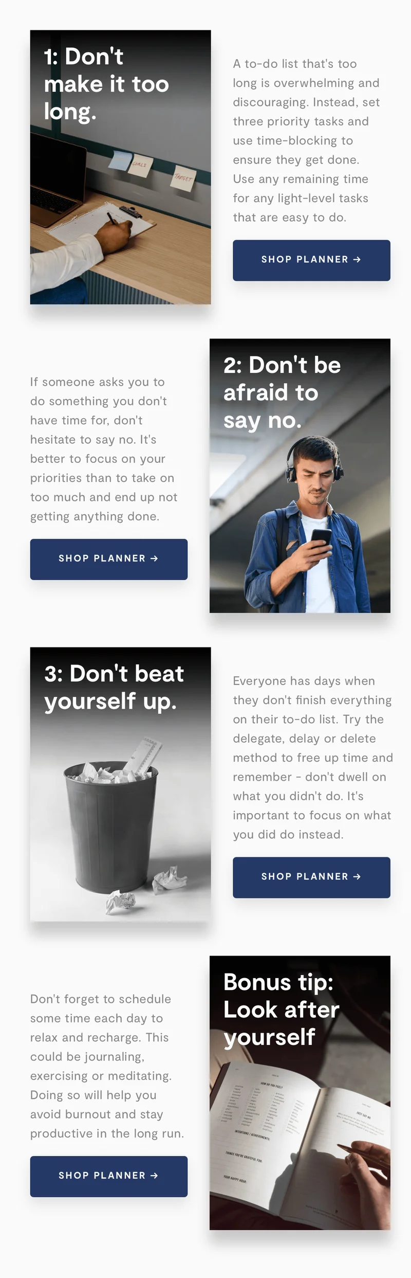 Balance Planner