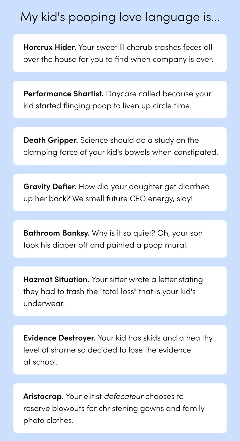 POOP LANGUAGES