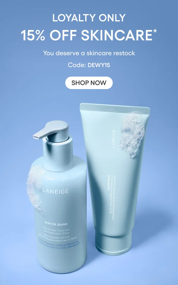 loyalty only, 15% off