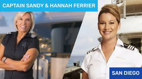 CAPTAIN SANDY & HANNAH FERRIER  - SAN DIEGO
