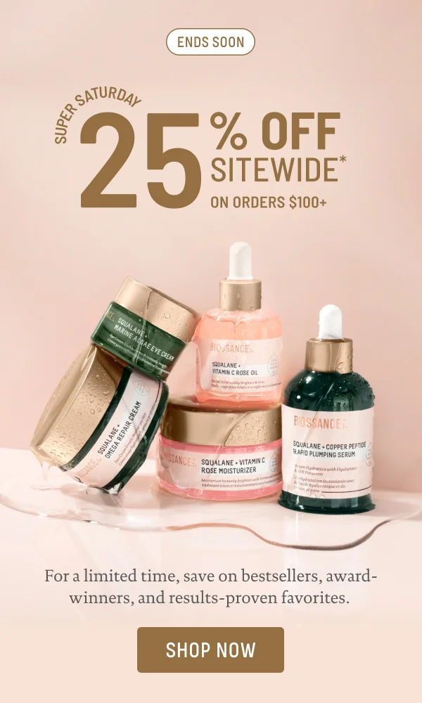 25% Off Sitewide On Orders $100+