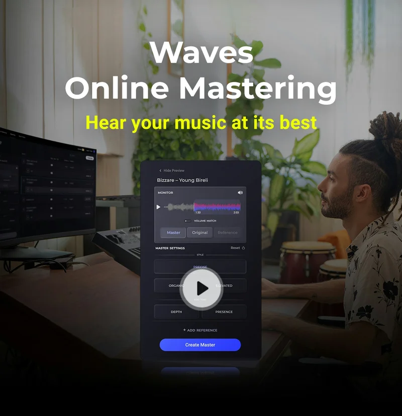 NEW! Waves Online Mastering