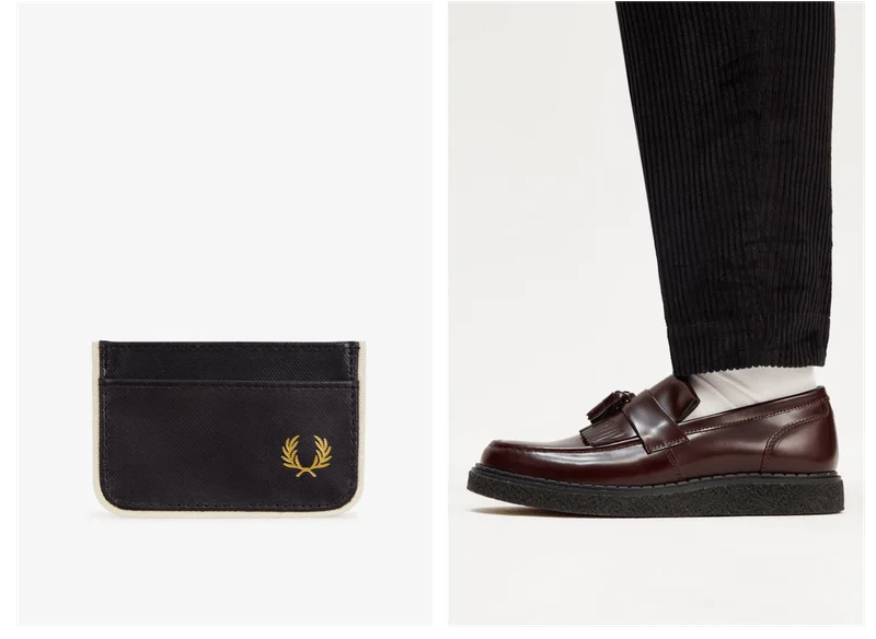 A collection of stocking fillers - Wallet / Shoes
