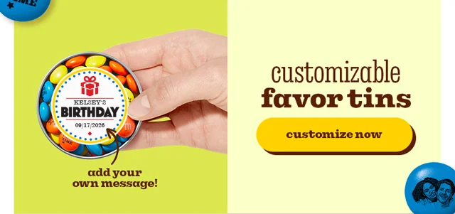CUSTOMIZABLE FAVOR TINS