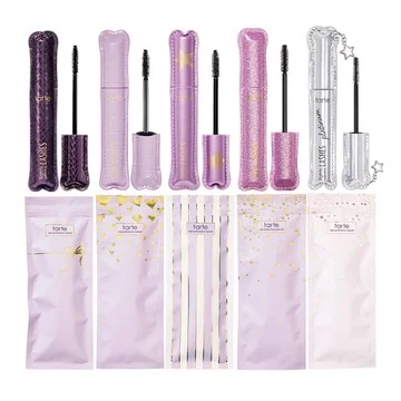 tarte lights, camera lashes 5-pc mascara set & bags