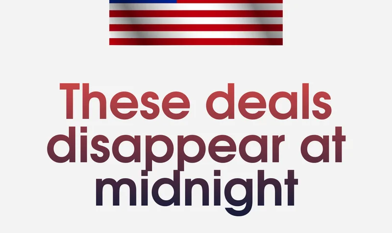These Deals Disappear At Midnight