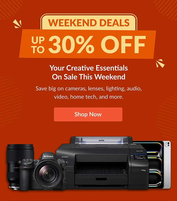 WEEKEND DEALS  UP TO 30% OFF | Shop Now