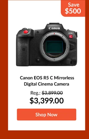 Canon EOS R5 C Mirrorless Digital Cinema Camera