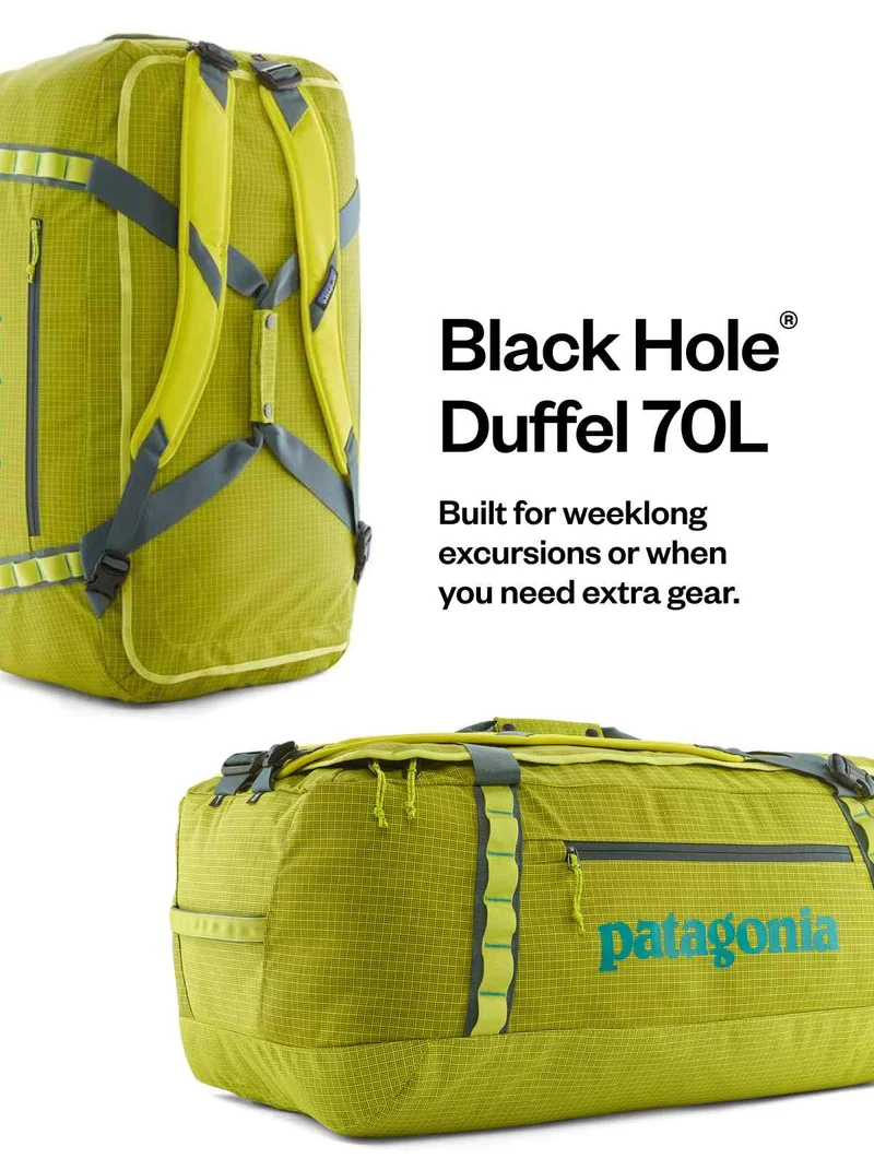Black Hole® Duffel 70 liter.  Built for weeklong excursions or when you need extra gear.