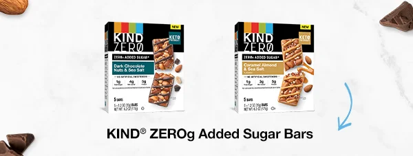 KIND® ZEROg Added Sugar Bars