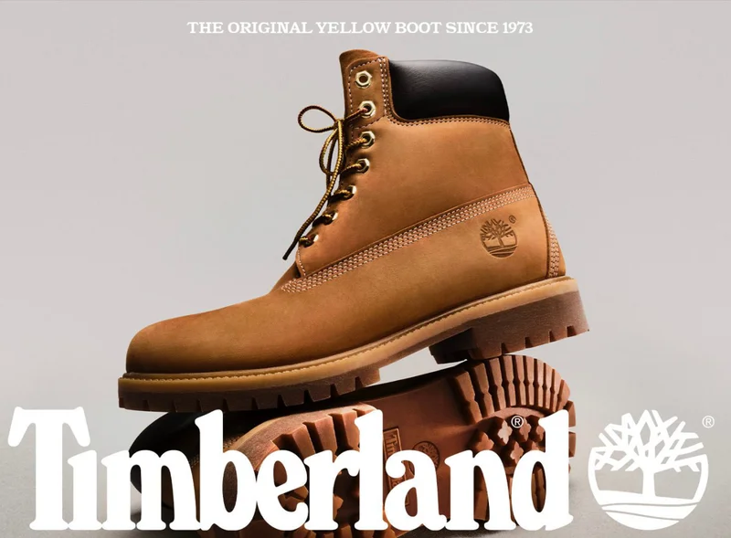 TIMBERLAND - The original yellow boot since 1973.