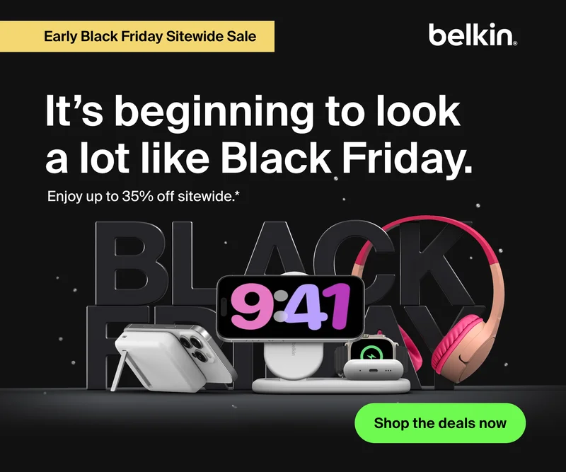 Get gifting with Belkin.