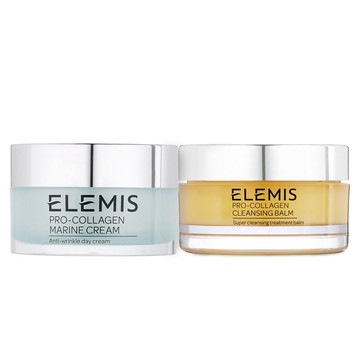 ELEMIS Pro-Collagen Marine Cream & Cleansing Balm 2-Piece Set