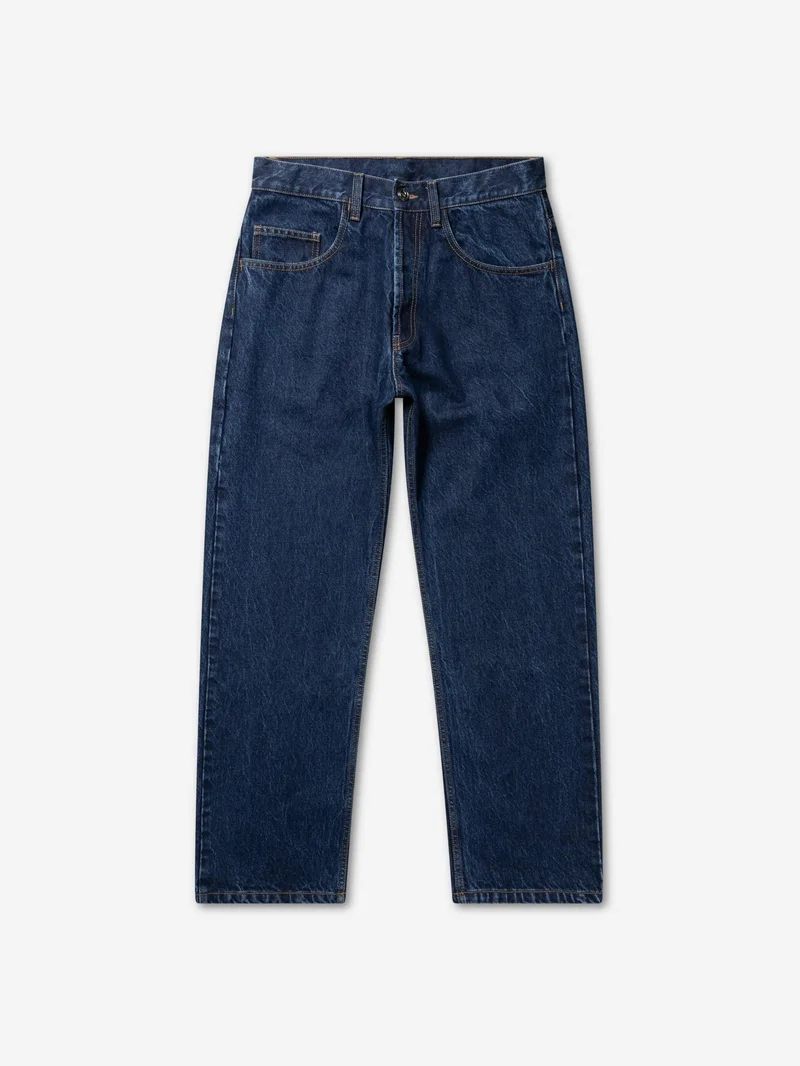 Image of No Problemo Bagi Heavyweight Jeans - Blue