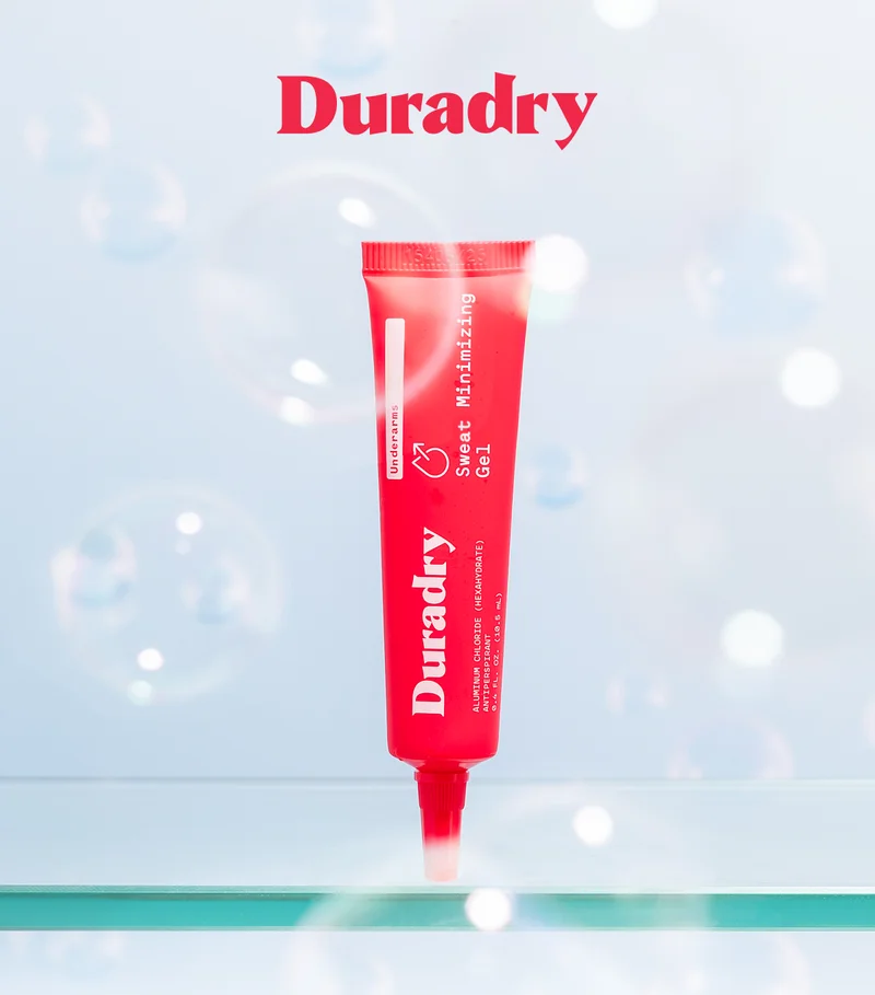 Sweat Minimizing Gel