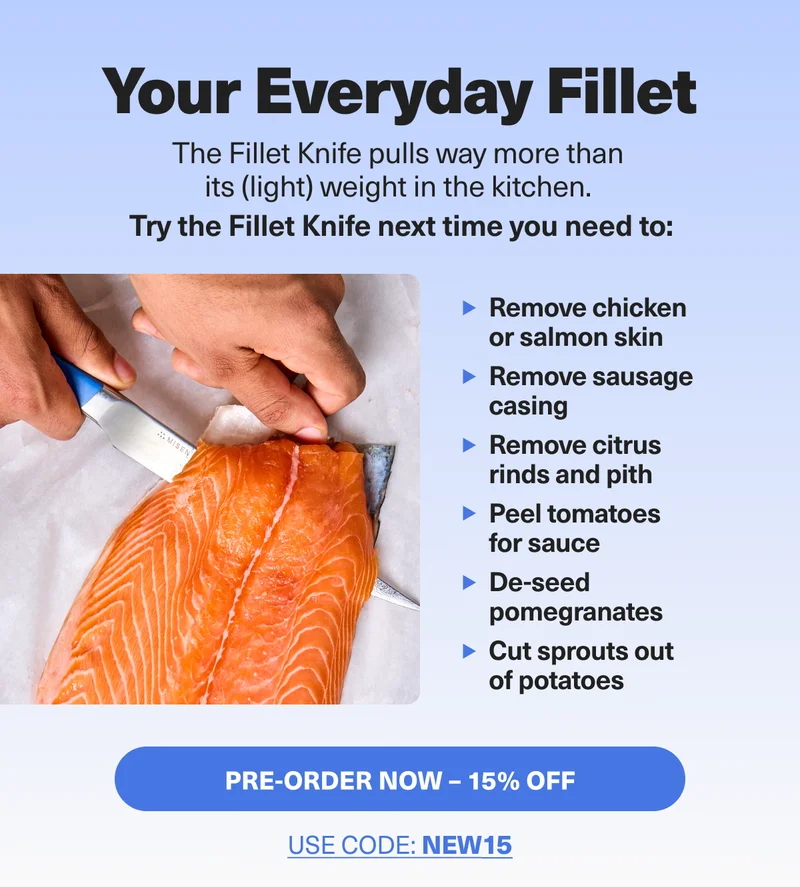 This knife can do more than just cut fish. Use it for all of your delicate projects.