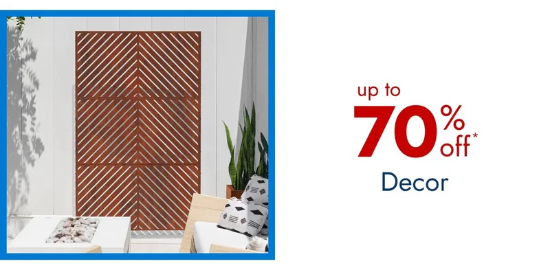 Save on Decor - Up to 70% Off
