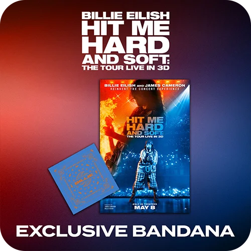 BILLIE EILISH: HIT ME HARD AND SOFT: THE TOUR (LIFE IN 3D) GIFT WITH PURCHASE