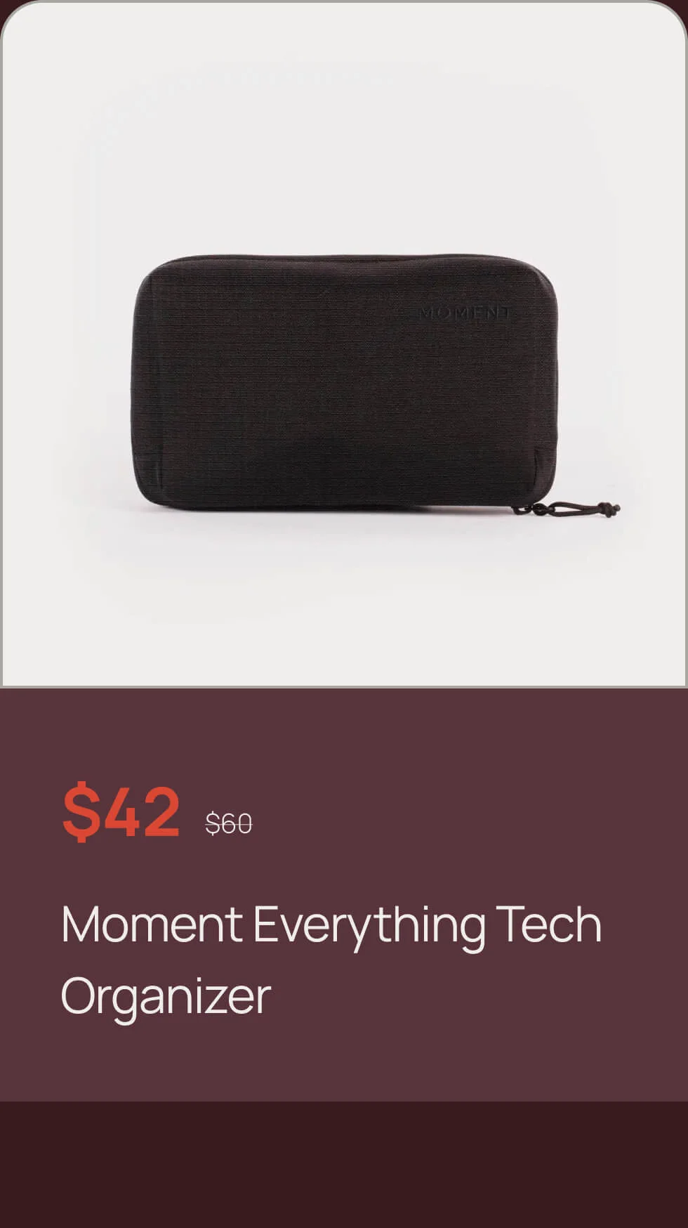 Moment Everything Tech Organizer