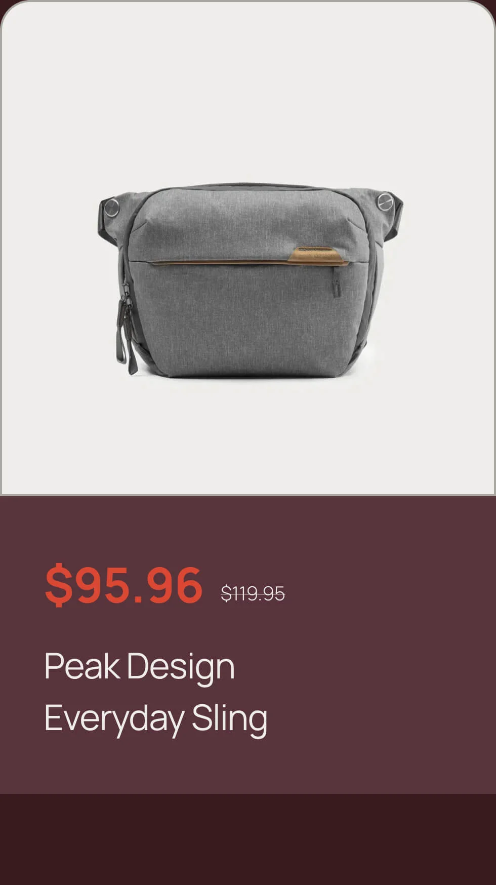 Peak Design Everyday 3L Sling