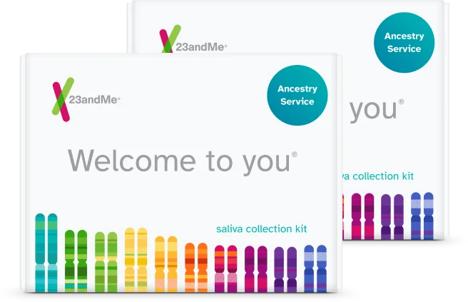 Two Ancestry Service kits