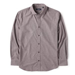 Brushed Woven Dress Shirt