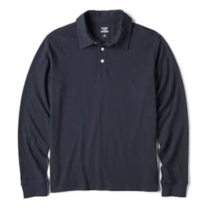 Vintage Slub Long Sleeve Polo