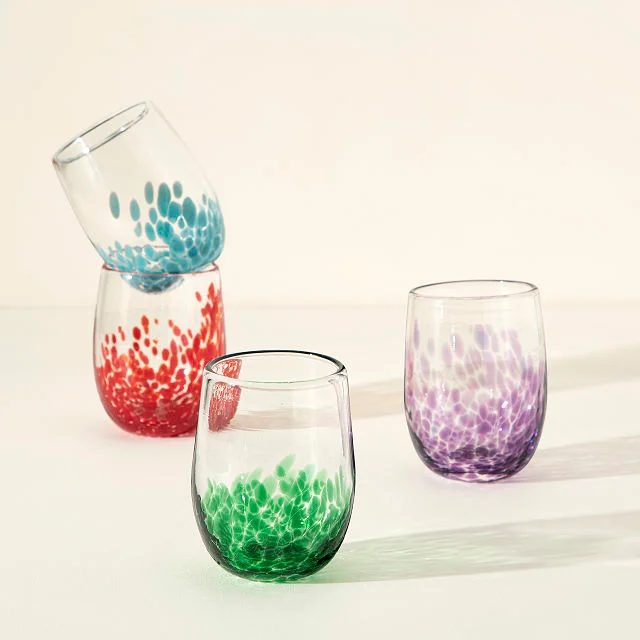 Handmade Birthstone Wine Glass
