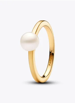 Treated Freshwater Cultured Pearl Ring