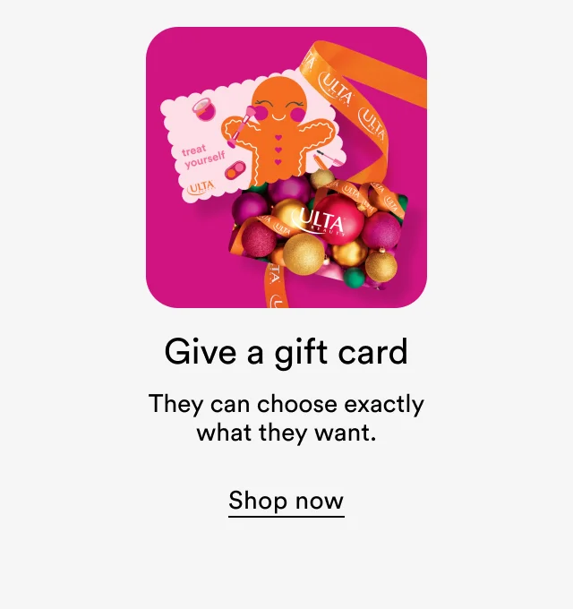 Give a gift card | They can choose exactly what they want