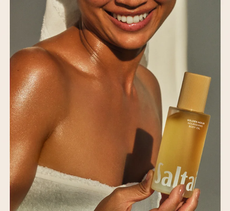 santal bloom body oil