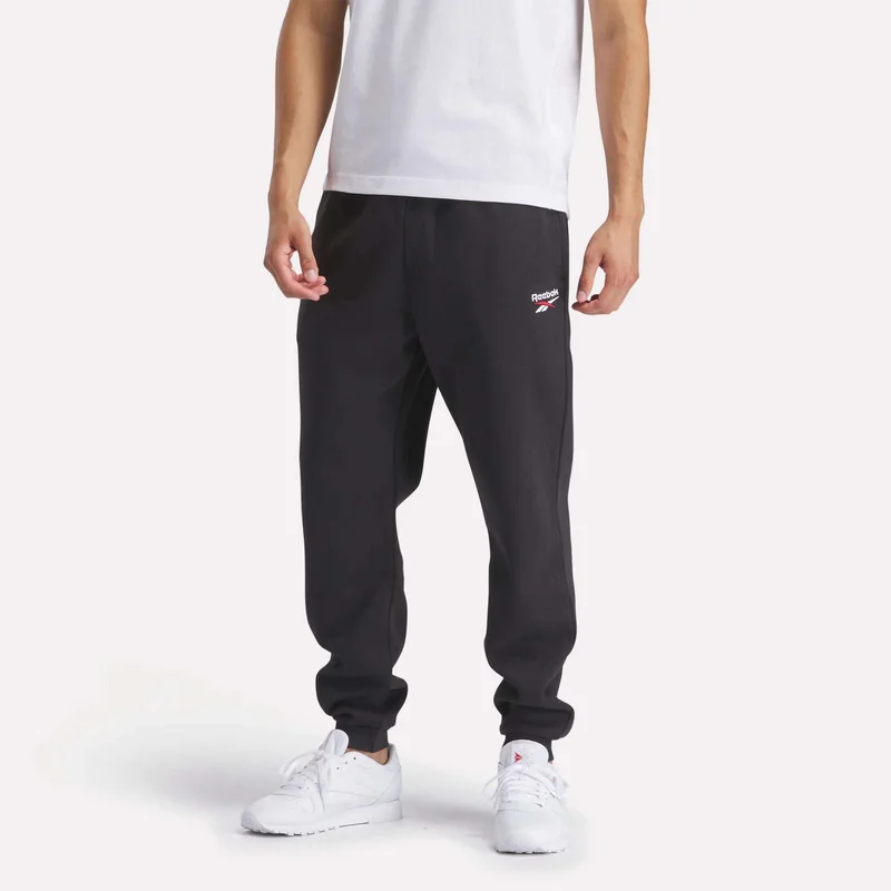 Image of Men's Reebok Identity Small Logo Fleece Joggers