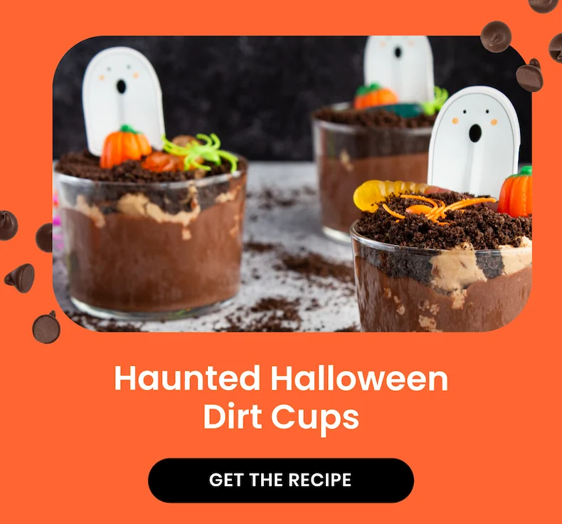 Haunted Halloween Dirt Cups