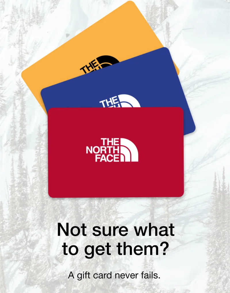 Not sure what to get them? A gift card never fails.