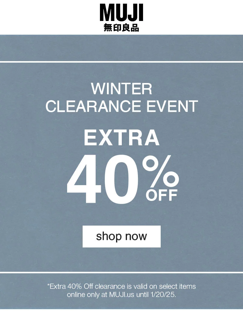 Shop Extra 40% Off Clearance