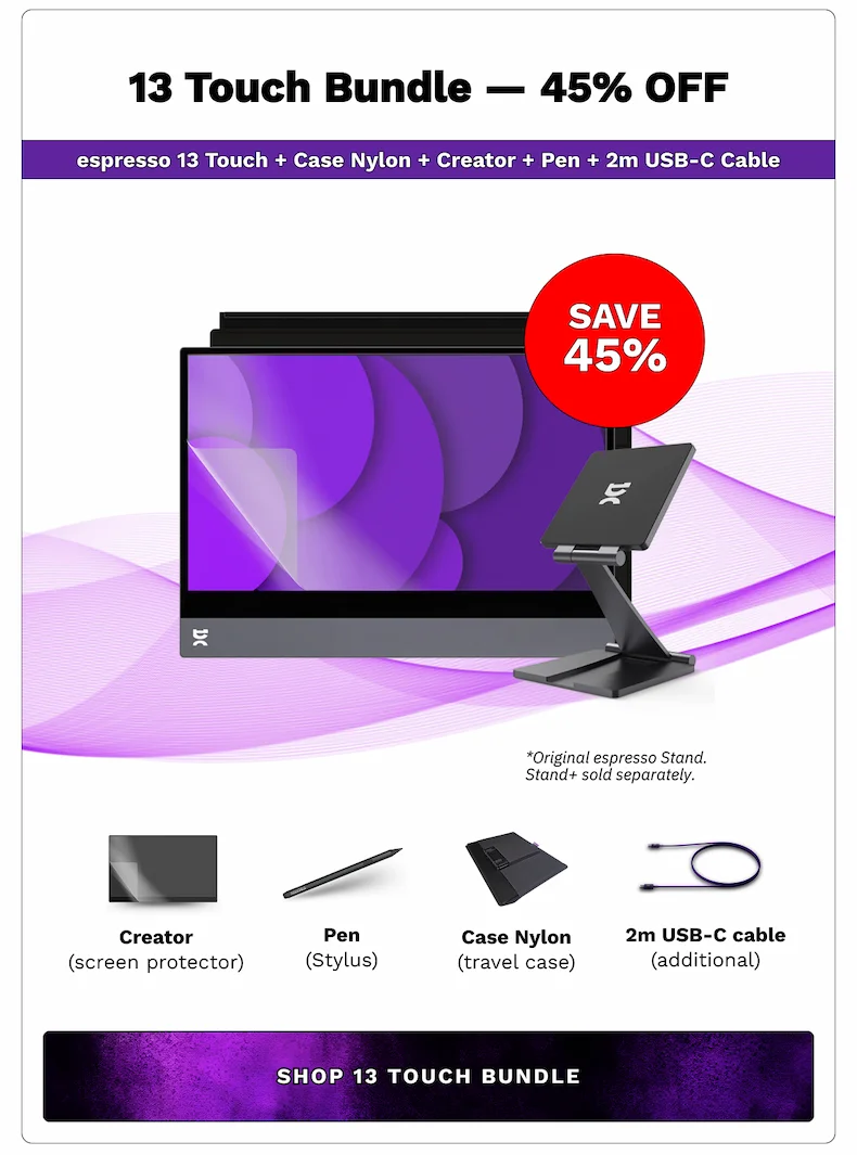 Get 45% off the 13 Touch Bundle!