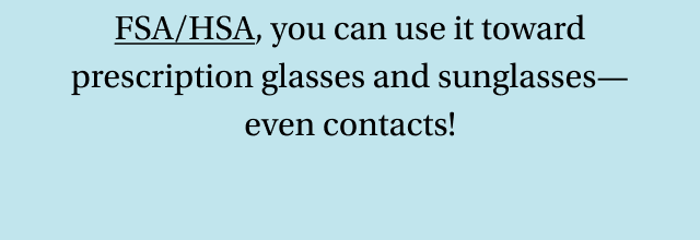 vision benefits